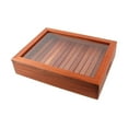 thumbnail image 3 of Plato de sushi de madera Plato de hielo de salmón Decoración de mesa Tabla de sushi Cocina japonesa 50x40x9.5cm, 3 of 9