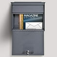 thumbnail image 4 of Mail Boss 7171 Townhouse, Granite Security Vertical Wall Mount Mailbox with Lock and Key for Home, 4 of 5