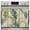Green, variant on Banana Leaves Oven Curtain with Tie Top, Rustic Vintage Tropical Green Botanical Linen Texture Oven Skirt Curtains with Tie Top Cabinet Cover Curtain for Small Kitchen Apartment Decor 27 x 20 Inches
