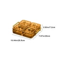 thumbnail image 3 of Exclusive Offers, Discount Bonanza, Carestorng Compartmentalized Platter,Candy Box,HighValue Nut Fruit Storage Tray | Plastic, Rose Gold, Akmoler|Plastic,Rose Gold,PENDANEM, 3 of 7