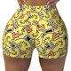 thumbnail image 2 of Fotbe Ducks Shorts Sin Costuras – Shorts Deportivos de Cintura Alta para Mujer, Elásticos para Gimnasio, Yoga, Running o Ciclismo-Small, 2 of 8