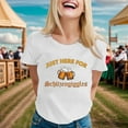 thumbnail image 2 of Women's Oktoberfest Graphic Tee Casual Short Sleeve Top Comfortable Blended Shirt Festival Themed Apparel, 2 of 2