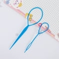 thumbnail image 1 of 1 Pair Hair Tail Tools, Hair Braid Accessories Ponytail Maker,French Braid Tool Loop for Hair Styling, 2pcs, 1 Color, 1 of 5