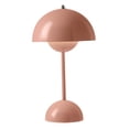 thumbnail image 2 of Lámpara de escritorio USB, lámpara de mesa regulable, pantalla acrílica, luz nocturna, brillo ajustable para el hogar, mesita de noche, mesa de Rosa, 2 of 9