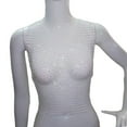 thumbnail image 3 of Crop Tops de malla Clubwear Outfits Camisole Bikini Tank Top para Cosplay Festival cuello en V blanco Salvador Top corto de malla, 3 of 7