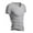Gray Shirts For Men, variant on IYTR Mens Athletic Shirts Summer Comfy Solid Color Fashion Short Sleeve T Shirts V Neck Casual Slim Fit Athletic T Shirts Gray M