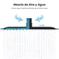thumbnail image 3 of Regadera de Ducha de Lluvia de Acero Inoxidable, Regaderas para Baño 12 Pulgadas, Brazos 40 cm, Alta Presión, Cuadrada, para Baño, 3 of 7