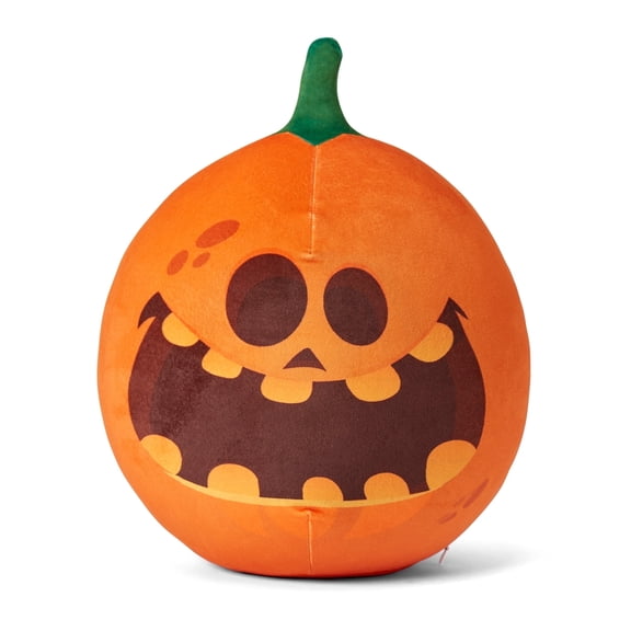 Pumpkin Plush Round Cloud Pillow, Entertainment for Kids