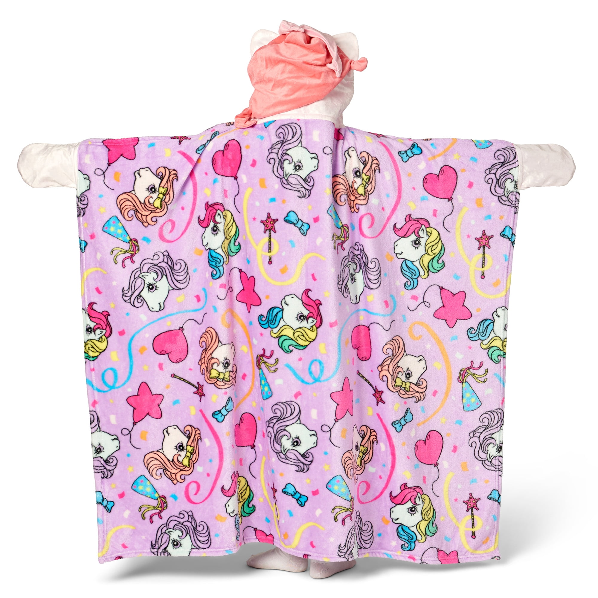 My Little Pony Pony Celebration Hooded Throw 40x50 inches