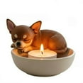 thumbnail image 1 of Wzzjkit Bougie pour Chien Bougie Chauffe-Plat en Résine, 1 of 2