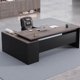 thumbnail image 3 of Bedroom Long Living Room Office Desk Manicure Modern Secretary Computer Desks Corner Monitor Mesa Escritorio Theater Furniture My Lux Decor Round, 3 of 26