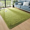 thumbnail image 4 of POINTERTECK Soft Indoor Modern Area Rugs Fluffy Living Room Carpets for Children Bedroom Home Decor Nursery Rug 5.3‘x7.5‘ Gray, 4 of 7