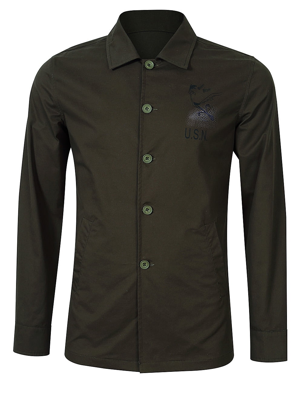 horse button down shirt