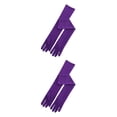 thumbnail image 4 of Minnieouse 2 uds 45cm estilo banquete largo cena guantes cálidos leche estiramiento señoras moda guante elástico manopla conducción otoño Type6 NO6, 4 of 6