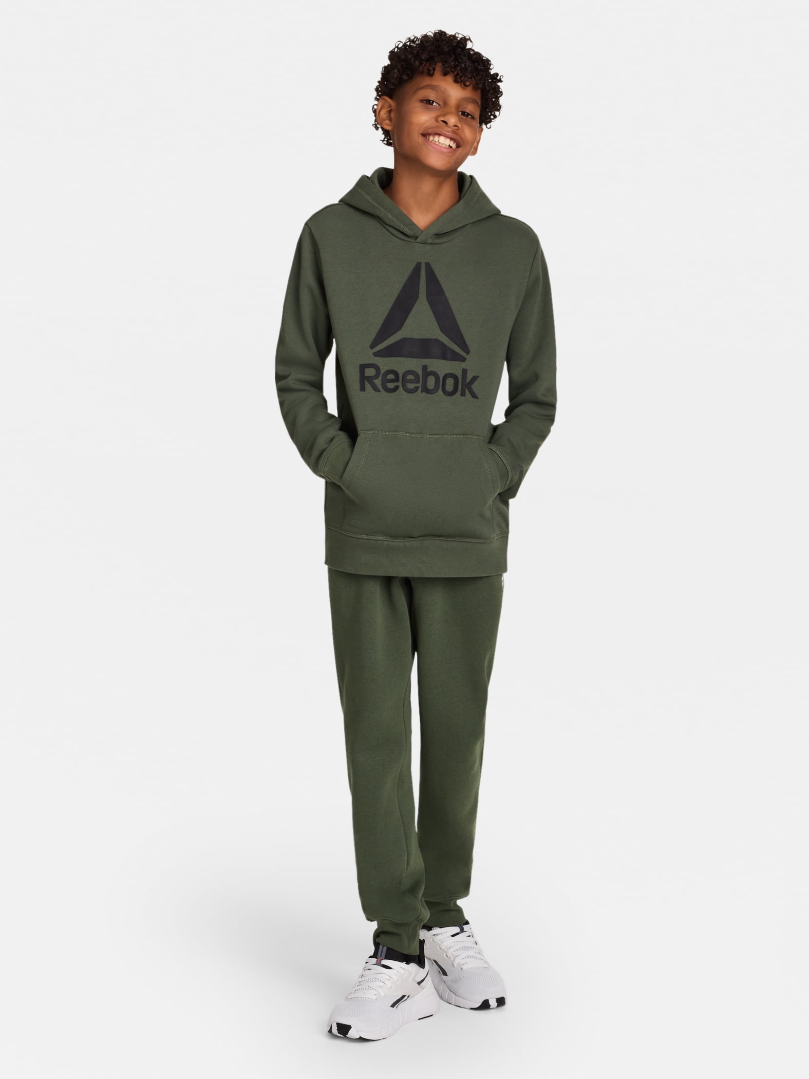 Reebok Boy's Athletic Game Day Performance Fleece Jogger Pants, Sizes 4-18