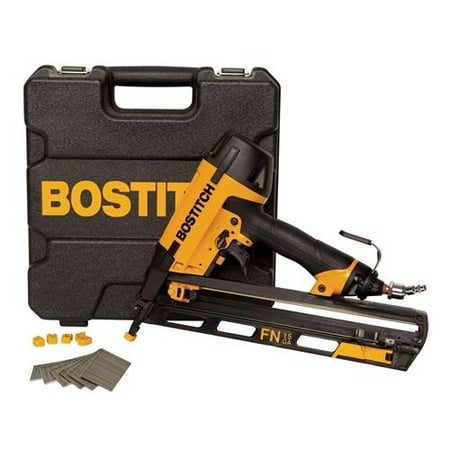 Bostitch N62FNK-2 15-Gauge 2-1/2 in. Oil-Free Angled Finish Nailer