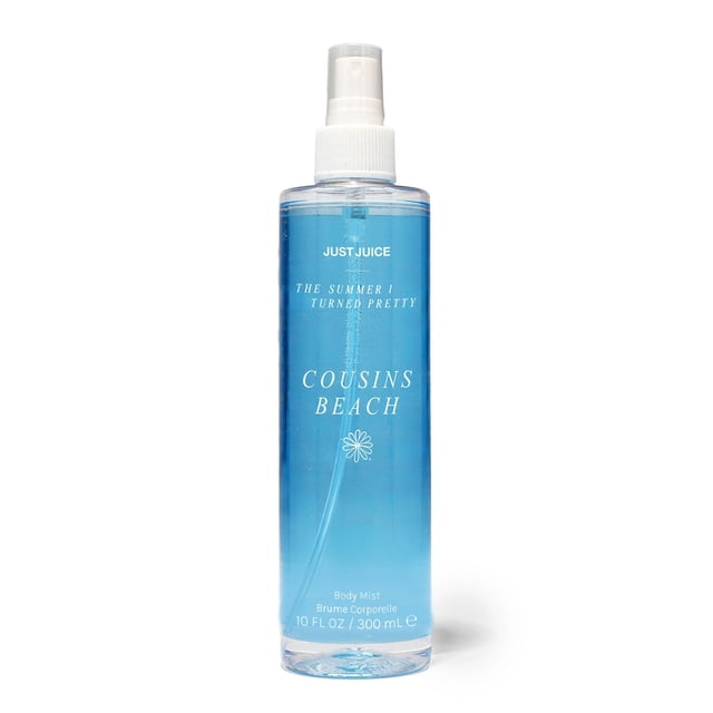 Just Juice - The Summer I Turned Pretty Cousins ??Beach Body Mist - Spray corporal cremoso playero de coco y vainilla para mujeres y hombres - 10.14 oz