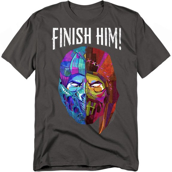 Mortal Kombat Movie (2021) T-Shirt Face Off Unisex Graphic Tee For Men & Women