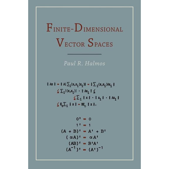 Finite Dimensional Vector Spaces, (Paperback)