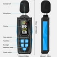 thumbnail image 5 of ROCKROK SPL Tester LCD Screen Decibel Meter Noise Measuring Instrument, 5 of 16