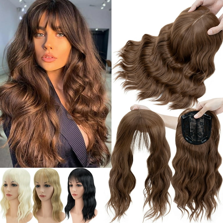 Hair Toppers for Women Real Human Hair Toppers Hair Pieces for Women with  Thining Hair Human Hair Pieces Human Hair Thick Hairpieces Adding Extra  Hair