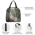 thumbnail image 3 of KLL Forest Meditating White Tiger Print Insulated Lunch Bag Women, Reusable Cute Tote Lunch Box for Adult & Men, Leakproof Cooler Lunch Bags for Work Office Travel Picnic, 3 of 5