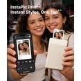 thumbnail image 5 of N200 Pro Portable AI Photo Printer,  Mini Picture Printer for  Smartphone, Thermal Dye Sublimation,  Sticker Maker 50 Sheets 2x3 Adhesive Paper & 5 Cartridges,, 5 of 6