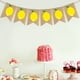 thumbnail image 5 of Banderín de arpillera con temática de limón de verano, banderines colgantes, decoración, guirnalda, suministros de decoración para fiestas (B), 5 of 5