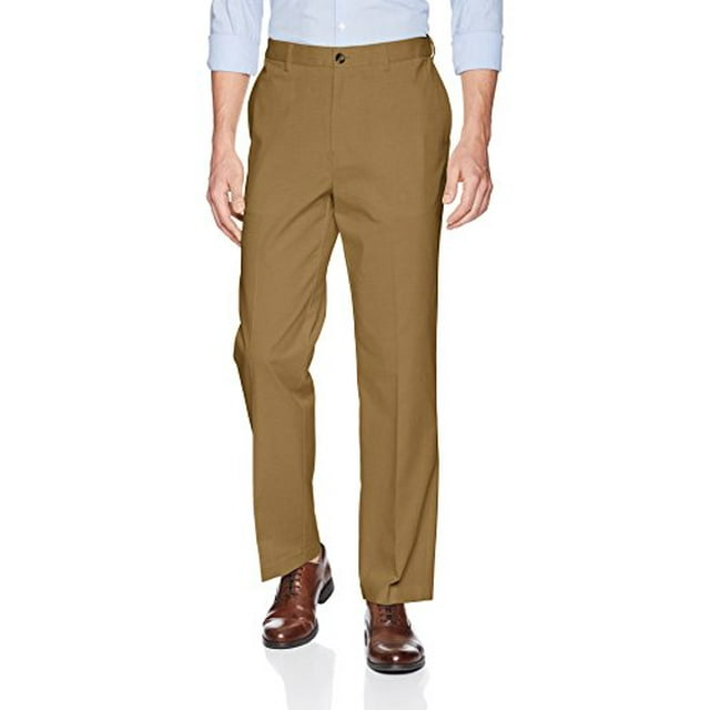 Savane Men's Flat Front Stretch Ultimate Performance Chino, Ultimate