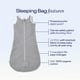 thumbnail image 5 of Saco de dormir Nanit Sleep Wear XL, color gris jaspeado, 5 of 5