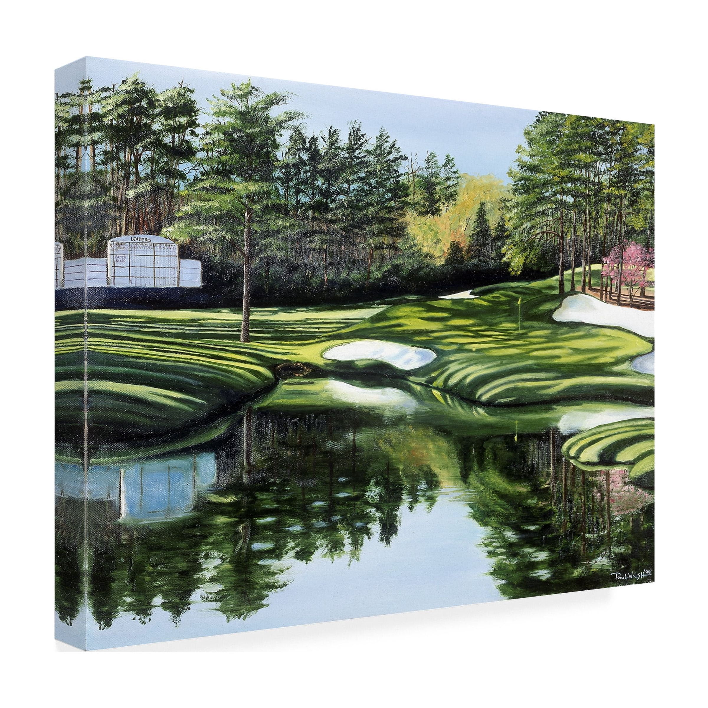 Trademark Fine Art Design Turnpike Noel Christmas Tree Canvas Wall Art - 24x32