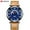 Blue Orange, variant on Business Brand CURREN Mens Watches Vintage Leather Watch Casual Quartz Wristwatch for Men Relogio Masculino Clock Male 8268