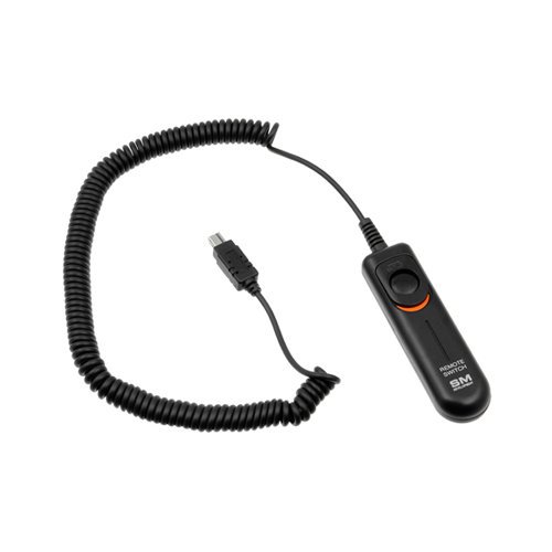 SMDV Remote Shutter Release Cable for Nikon D90, D3100, D3200, D5000, D5100, D7000, Replaces