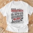 thumbnail image 3 of Never Underestimate Blocker Family Name TShirt, 3 of 6