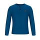 thumbnail image 3 of pstuiky hombres de manga larga, Camisa deportiva de color liso para hombre con solapa y botones, manga larga, top/camisa con solapa top de hombre xl, 3 of 5
