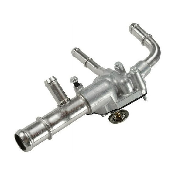 Engine Coolant Thermostat Housing Assembly 1 - Compatible with 2014 - 2019 Chevy Impala 3.6L V6 2015 2016 2017 2018
