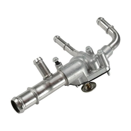 Engine Coolant Thermostat Housing Assembly 1 - Compatible with 2013 - 2019 Cadillac XTS Hearse 4-Door 3.6L V6 - Autopart Premium