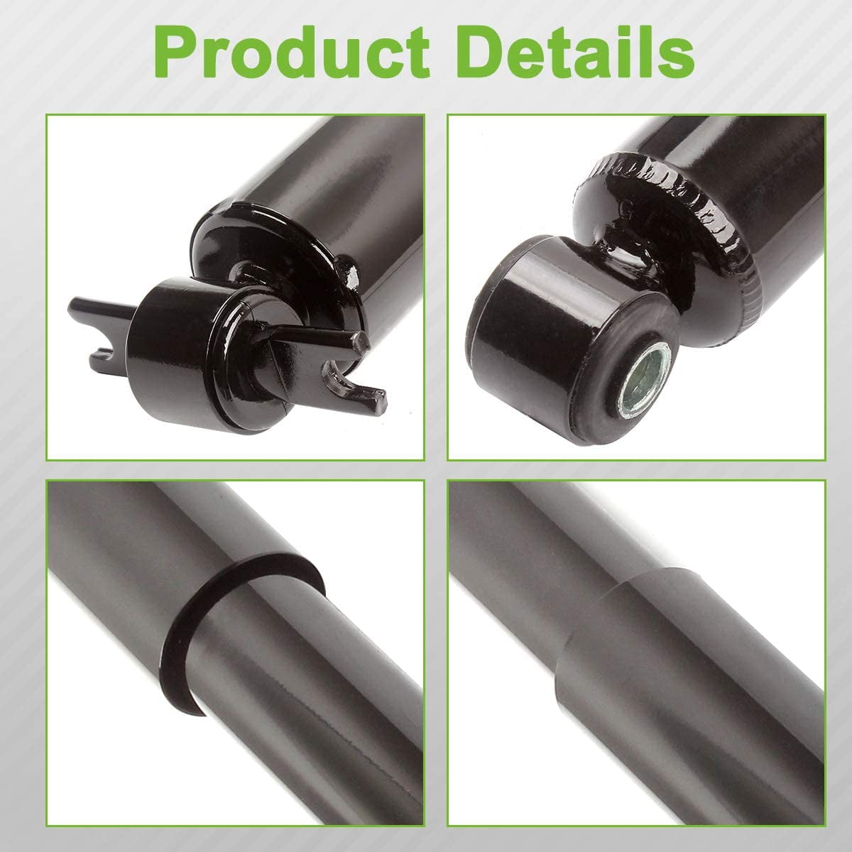 Rear Shocks Absorbers,ECCPP Gas Shocks for Jeep fits 1997-2006 for Jeep TJ,1997-2006 for Jeep Wrangler Pair Shocks with 344403