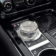 thumbnail image 2 of Crystal Rhinestone Car Bling Accessories Gear Shift Knob Cover Decoration Trim Sticker for Jaguar XF XE XJ F-Pace (Silver), 2 of 7