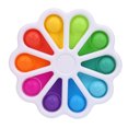 thumbnail image 2 of Juego de rompecabezas de llavero sensorial de juguete de burbuja simple para niños (blanco 15 cm) Likrtyny juguetes de los niños, 2 of 9
