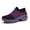 Purple, variant on CHICVOMEY Women Slip On Sneakers Orthopedic Walking Shoes for Women Comfort Sneakers with Arch Support Air Cushion Sole for Running & Travel