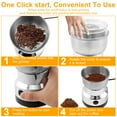 thumbnail image 3 of MesaSe Electric Coffee Grinder Fast Grinding Mini Spice Grinder 4 Stainless Steel Blades 300ml Coffee Mill Grinder One Button Use Coffee Bean Grinder Portable Electric Mill Grinder Rice S, 3 of 10
