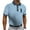 BB-Light Blue, variant on BiZtdJrK Mens Polos Shirt Short Sleeve Moisture Wicking Breathable Workout Tops Fashion Cute Print Casual Button Collared Golf T-Shirts, Light Blue, XXL