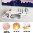 thumbnail image 6 of BiJun Floating TV Stand Wall Mounted, Floating TV Shelf for TVs up to 60"（White）, 6 of 6