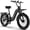 Black-EK8, variant on Aoango 1000W Electric Bike,48V 20AH Removable Battery EBike,Electric Bike for Adults, 20" Fat Tire ebike, Adult Electric Bikes for Commute All Terrain one year warrenty