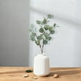 thumbnail image 5 of Artificial Eucalyptus Garland 3Pcs - 27.5 Inch Silver Dollar Eucalyptus Stems, Greenery Branches for Wedding Decor, Home Vase Arrangements, and Party Decorations, 5 of 5