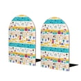 thumbnail image 2 of Picia Funny Farm Pattern Wood Bookends for Shelves,Non-slip Bookends, Heavy Duty Wooden Bookend Support,1 Pair, 2 of 8