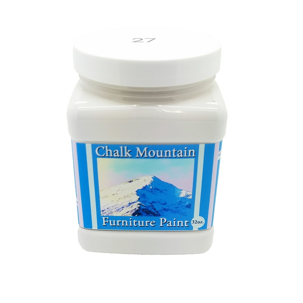 Chalk Furniture Paint 32oz 27 Bright White