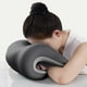 thumbnail image 3 of Almohada de cuello de espuma gris dual, almohada de apoyo para dormir, descanso en el escritorio y uso en el hogar, almohada de espuma de memoria de oficina para el cuello - 30*18*24cm, 3 of 6