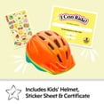 thumbnail image 3 of Schwinn 12" My First Bike, Kids Bike & Helmet Bundle, Fits Riders 3'0" - 3'7", Child Ages 3-5, Boys,Orange, 3 of 9